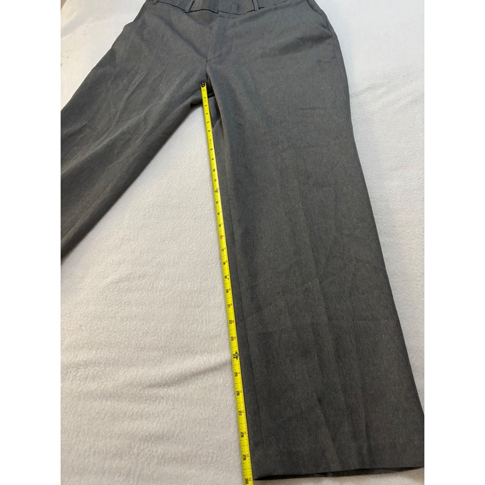 Levis Action Slacks Mens 40x32 Gray Vintage Straight Leg Dress Pants 633 01 - Picture 6 of 8